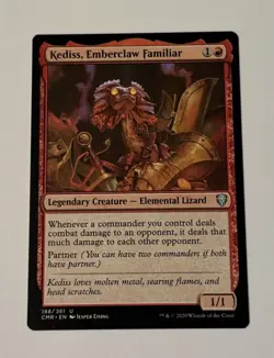 MTG Kediss, Emberclaw Familiar - Commander Legends NM - Image 1