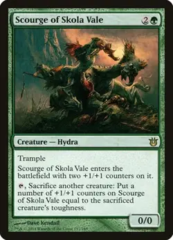 2x Scourge of Skola Vale - Foil Born of the Gods HP MTG - Image 1