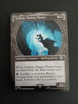 MTG Gollum, Patient Plotter Lord of the Rings Uncommon NM - Image 1