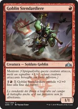MTG Magic GRN Guilds of Ravnica - 1x ITA EX 102 U Goblin Stendardiere - Image 1