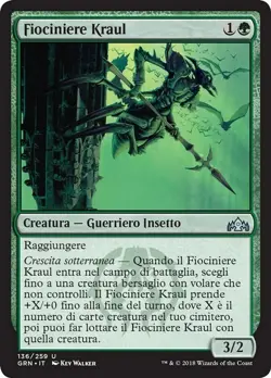 MTG Magic GRN Guilds of Ravnica - 1x ITA EX 136 U Fiociniere Kraul - Image 1