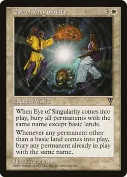 MTG Eye of Singularity Visions R (LIGHTLY PLAYED) - Image 1