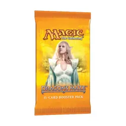 WOTC MtG Magic the Gathering Dragon's Maze Booster Pack New - Image 1
