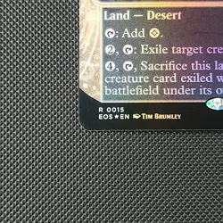Endless Sands Borderless FOIL Magic MtG EOS R 0015 EN edge of eternities - Image 5