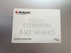 Gravkill - Dominik Mayer - MTG: Edge of Eternities - Art Series 14/54 - Image 2