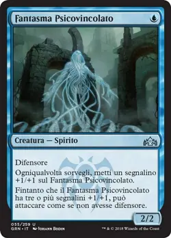 MTG Magic GRN Guilds of Ravnica - 1x ITA EX 055 U Fantasma Psicovincolato - Image 1