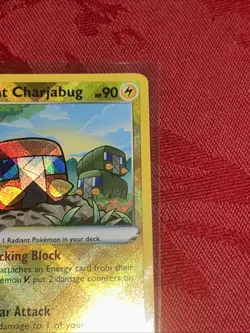 Pokemon - Radiant Charjabug - Sword & Shield Crown Zenith 051/159 Holo Rare - Image 2
