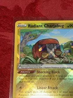 Pokemon - Radiant Charjabug - Sword & Shield Crown Zenith 051/159 Holo Rare - Image 3