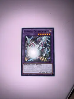 Yugioh! LP Cyberse Desavewurm - MP24-EN195 - Ultra Rare - 1st Edition - Image 1