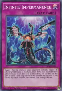 Infinite Impermanence - SR14-EN039 - Common - 1st Edition NM YuGiOh! Fire Kings - Image 1