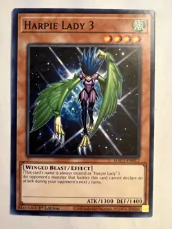 Harpie Lady 3 - HAC1-EN012 Yugioh Hidden Arsenal - 1st Edition - Near Mint - Image 1