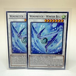 2x Yugioh Windwitch - Winter Bell RATE-EN043 1st Edition Unlimited Rare - NM 💎 - Image 1