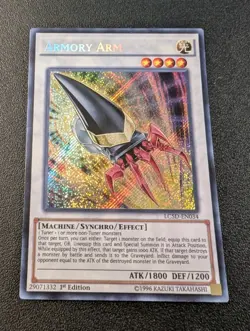 Armory Arm - LC5D-EN034 - Secret Rare - 1st Edition - Yugioh - LP - Image 1