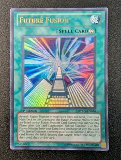Future Fusion - RYMP-EN064 - Ultra Rare 1st Edition Yugioh MP - Image 1