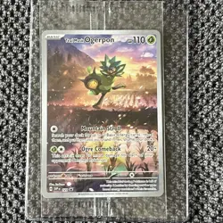 Teal Mask Ogerpon SVP123 Black Star Promo Card Pokemon TCG Mint SEALED English - Image 1