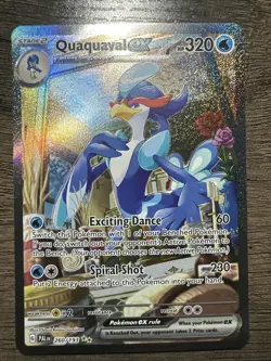 Quaquaval EX Pokemon Card - Stage 2, HP 320, Rare Holo - Image 1