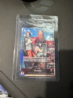 Shanks (2025 PSA Magazine Promo) - One Piece Promotion Card (OP09-001) - SEALED - Image 1