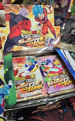 Dragon Ball Super Card Game Tournament of Power Open Box 23 Packs! - Image 1