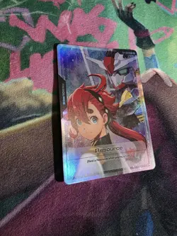 Gundam Card Resource Suletta Mercury Aerial RP-009 P Promo ENGLISH GENCON 2025 - Image 2