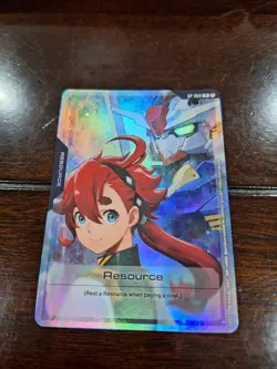 Gundam Card Resource Suletta Mercury Aerial RP-009 P Promo ENGLISH GENCON 2025 - Image 1