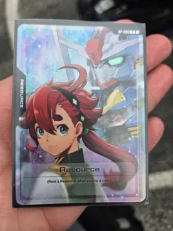 Gundam Card Resource Suletta Mercury Aerial RP-009 P Promo ENGLISH GENCON 2025 - Image 1