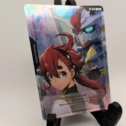 Gundam Card Resource Suletta Mercury Aerial RP-009 P Promo ENGLISH GENCON 2025 - Image 1