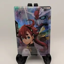 Gundam Card Resource Suletta Mercury Aerial RP-009 P Promo ENGLISH GENCON 2025 - Image 2
