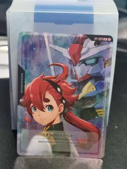 Gundam Card Resource Suletta Mercury Aerial RP-009 P Promo ENGLISH GENCON 2025 - Image 1