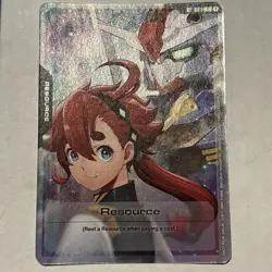 Gundam Card Resource Suletta Mercury Aerial RP-009 P Promo ENGLISH GENCON 2025 - Image 1