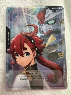 Gundam Card Resource Suletta Mercury Aerial RP-009 P Promo ENGLISH GENCON 2025 - Image 1