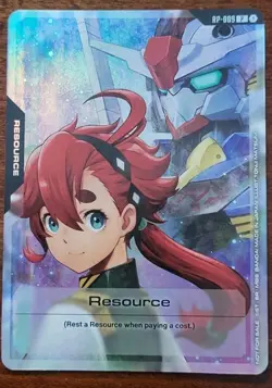 Gundam Card Resource Suletta Mercury Aerial RP-009 P Promo ENGLISH GENCON 2025 - Image 1