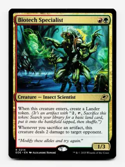 Biotech Specialist [Edge of Eternities] MTG Magic NM/M 🔥🌳 - Image 1
