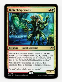 Biotech Specialist [Edge of Eternities] MTG Magic NM/M 🔥🌳 - Image 3