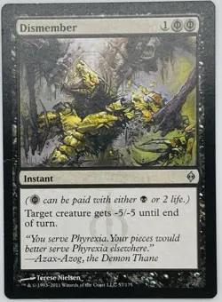 MTG Dismember New Phyrexia Regular - Image 1