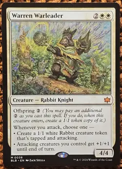 ✨Warren Warleader✨ MTG | Bloomburrow | NM/M | M 0038 - Image 1
