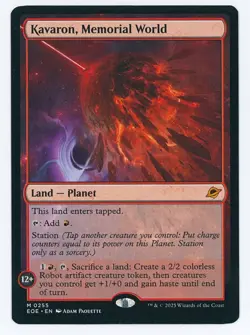 Kavaron, Memorial World #0255 MTG Edge of Eternities Magic The Gathering - Image 1