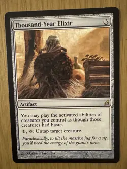 MTG Thousand-Year Elixir Lorwyn Regular LP/NM - Image 1