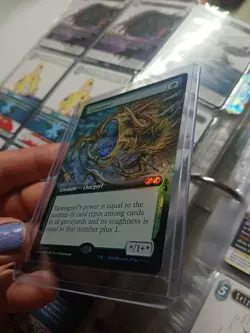 MTG Tarmogoyf Ultimate Masters foil Box Topper - Image 2