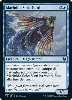 MTG Magic THB Theros Beyond Death - 1x ITA NM 078 C Marinide Solcaflutti - Image 1
