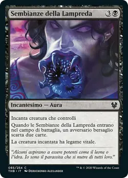 MTG Magic THB Theros Beyond Death - 1x ITA NM 085 C Sembianze della Lampreda - Image 1