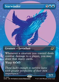 Starwinder #291 - Borderless - Edge of Eternities - EOE MTG - Image 1