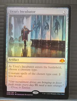 Mtg URZA'S INCUBATOR FOIL NM Dominaria Remastered 239/261 -Argo- - Image 1