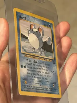 2000 POKEMON TCG Marill 29/53 Wotc Black Star Promo Rare Vintage Card NM - Image 5