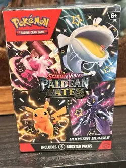 Pokemon TCG Paldean Fates Booster Bundle - NEW Factory Sealed Pokemon 6 Packs - Image 1