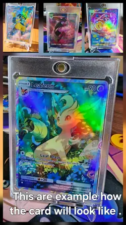 UMBREON JAPANESE HOLO FULL ART POKEMON TCG POCKET READ DESCRIPTION - Image 4