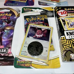 Pokemon Evolving Blister Pack Factory Sealed Chilling Reign Blister Storm Siege - Image 2