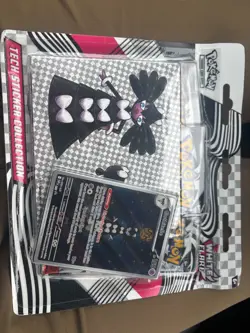 Pokemon TCG Scarlet Violet 10.5 White Flare 3Pk Blister Tech Sticker Collection - Image 1