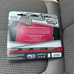 Pokemon TCG Scarlet Violet 10.5 White Flare 3Pk Blister Tech Sticker Collection - Image 2