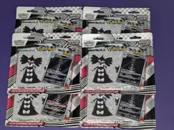 Pokemon TCG Scarlet Violet 10.5 White Flare 3Pk Blister Tech Sticker Collection - Image 1