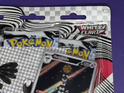 Pokemon TCG Scarlet Violet 10.5 White Flare 3Pk Blister Tech Sticker Collection - Image 3
